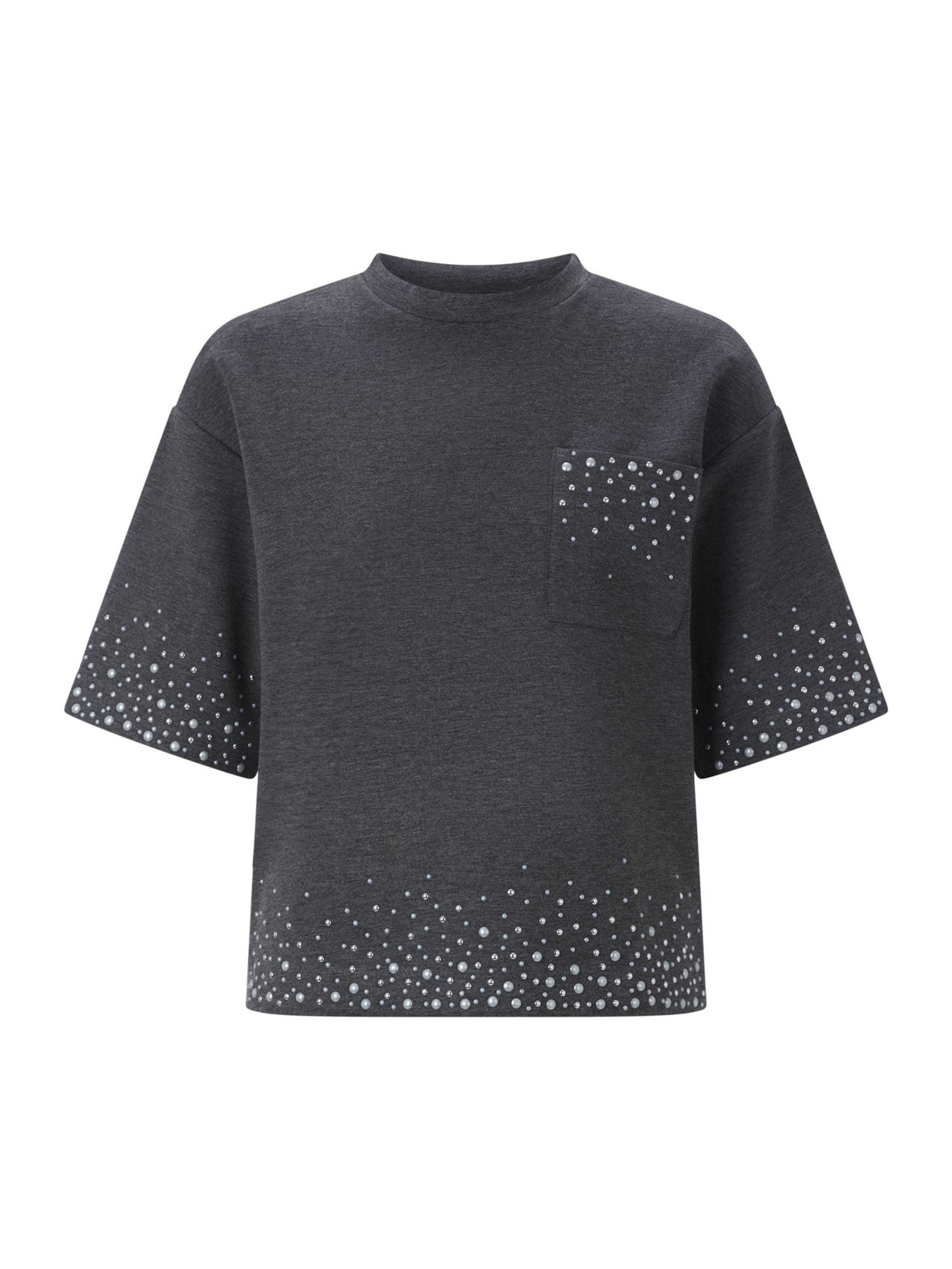 Rich & Royal Tričko – šedá: přední strana