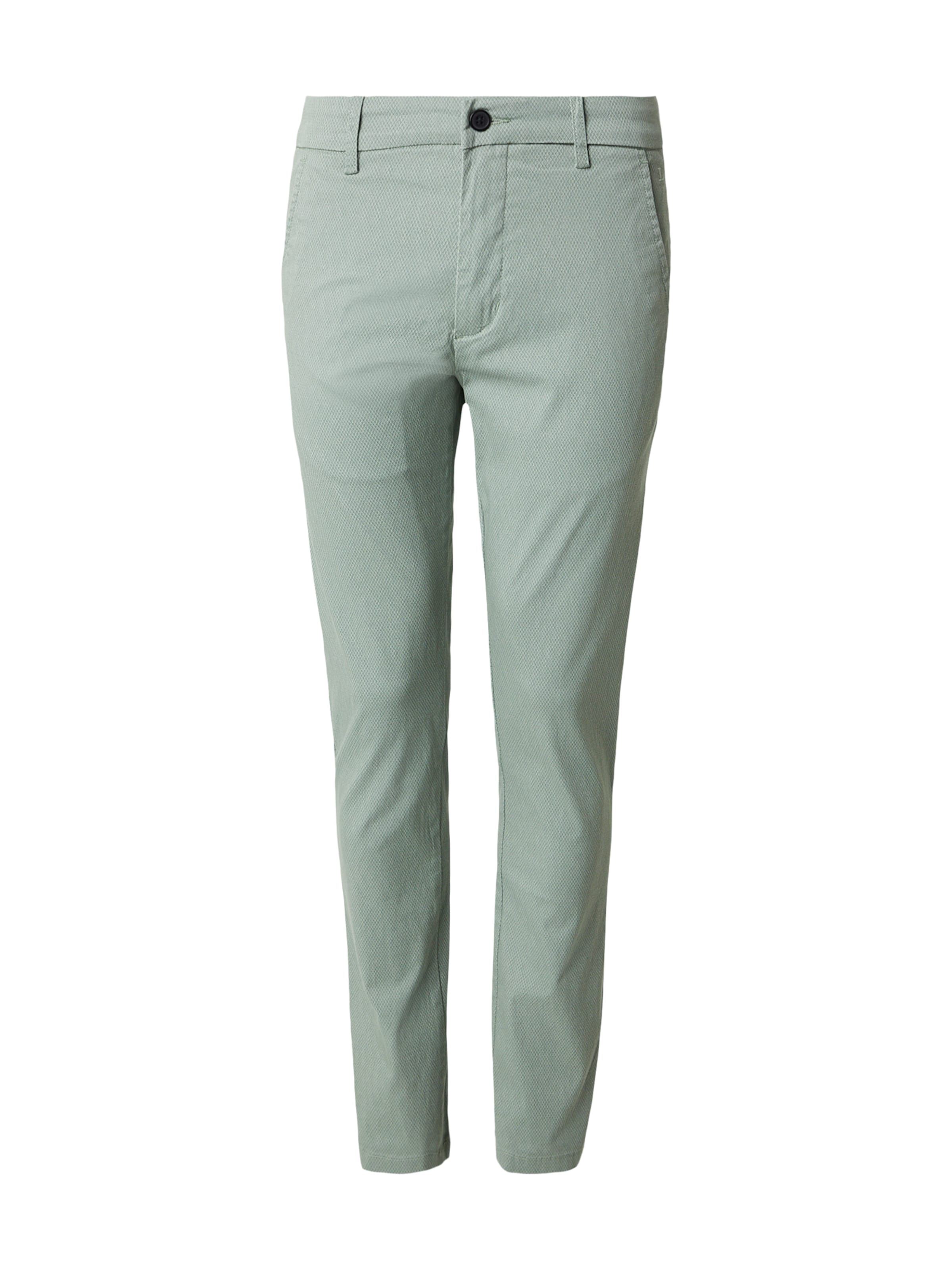 Pantalon chino 'Superflex' Lindbergh en vert : devant