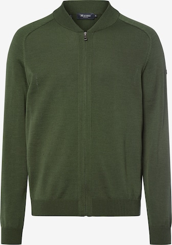 MAERZ Muenchen Gebreid vest in Groen: voorkant