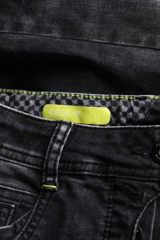 CECIL Skinny-Jeans 25 x 30 in Schwarz