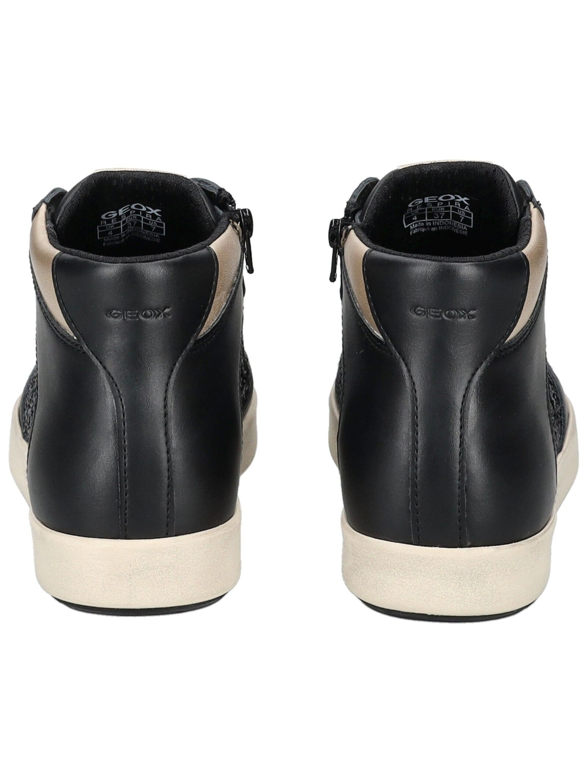 GEOX Sneakers hoog in Zwart