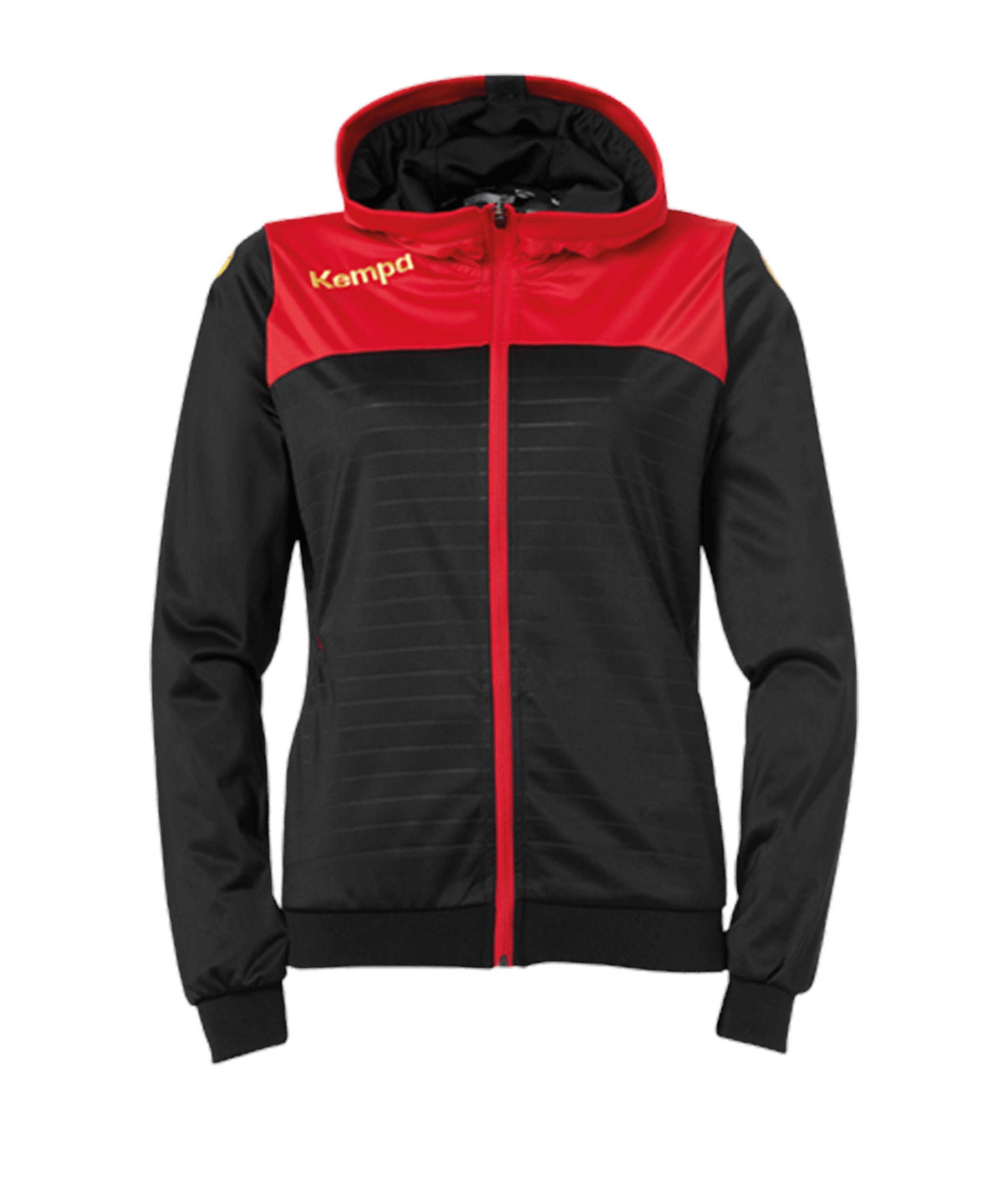 KEMPA Athletic Jacket in Black: front