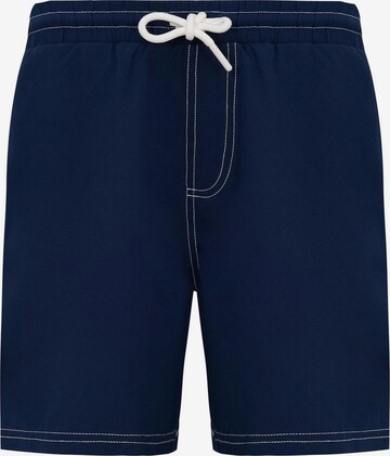 La V Zwemshorts 'Zwemshort Bali' in Blauw: voorkant