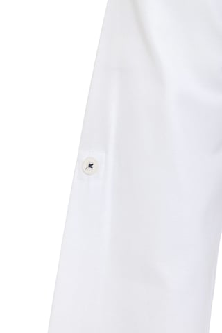 DENIM CULTURE Regular fit Button Up Shirt 'ERLING' in White