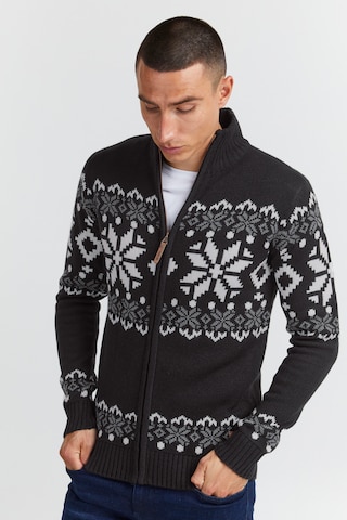 !Solid Knit cardigan 'SDNoran' in Black: front