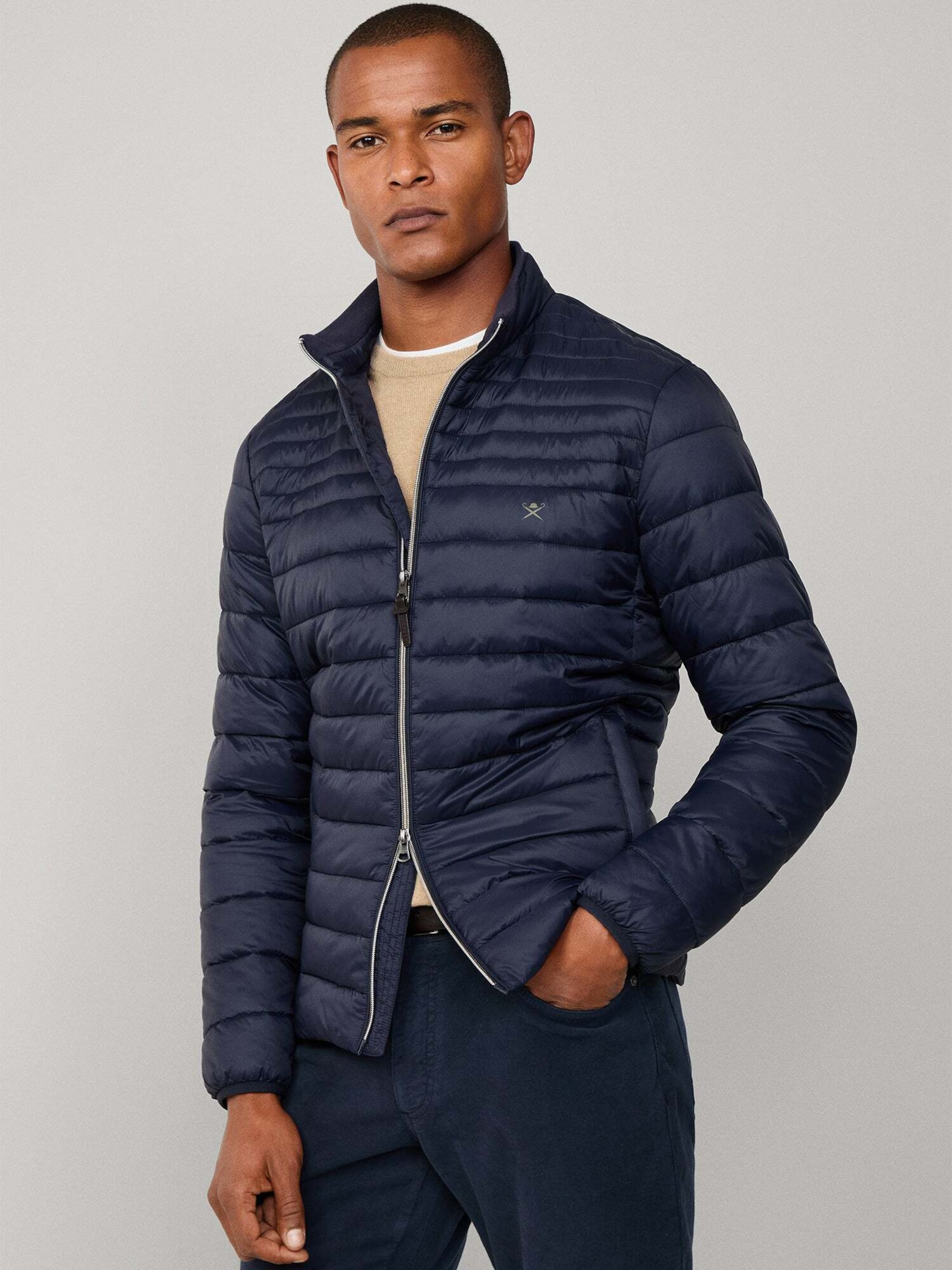 Hackett London Winter Jacket in Night Blue | ABOUT YOU