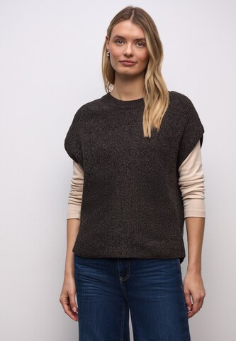 STREET ONE Sweater in Brown: front