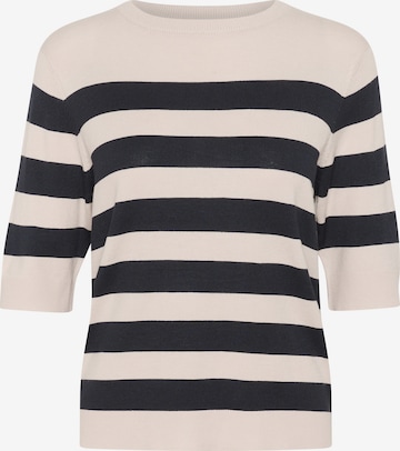 Pull-over 'CUsabi' CULTURE en beige : devant