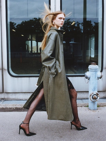 Manteau mi-saison 'Elea' EDITED en vert