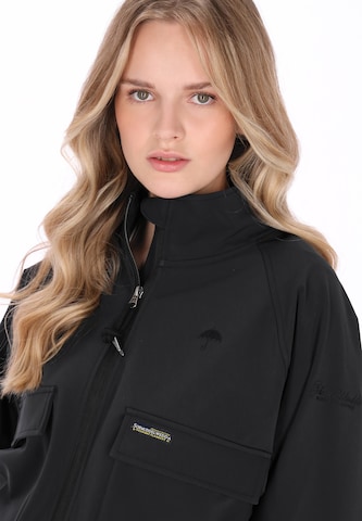 Schmuddelwedda Funktionsjacke in Schwarz