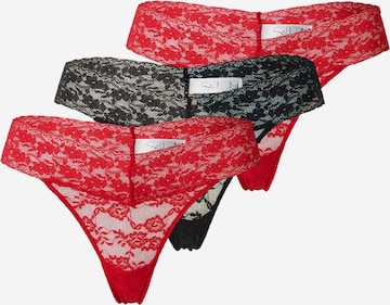 Lindex - Tanga em vermelho: frente