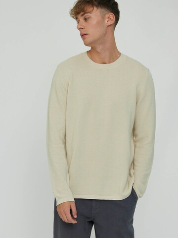 mazine Sweatshirt ' Jumper ' in Beige: front