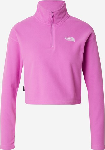 THE NORTH FACE Sportspullover 'GLACIER' i lilla: forside