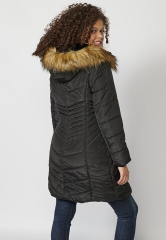 KOROSHI Winterparka in Schwarz