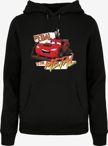 ABSOLUTE CULT Sweatshirt 'Cars - Pedal To The Metal' in Black: front
