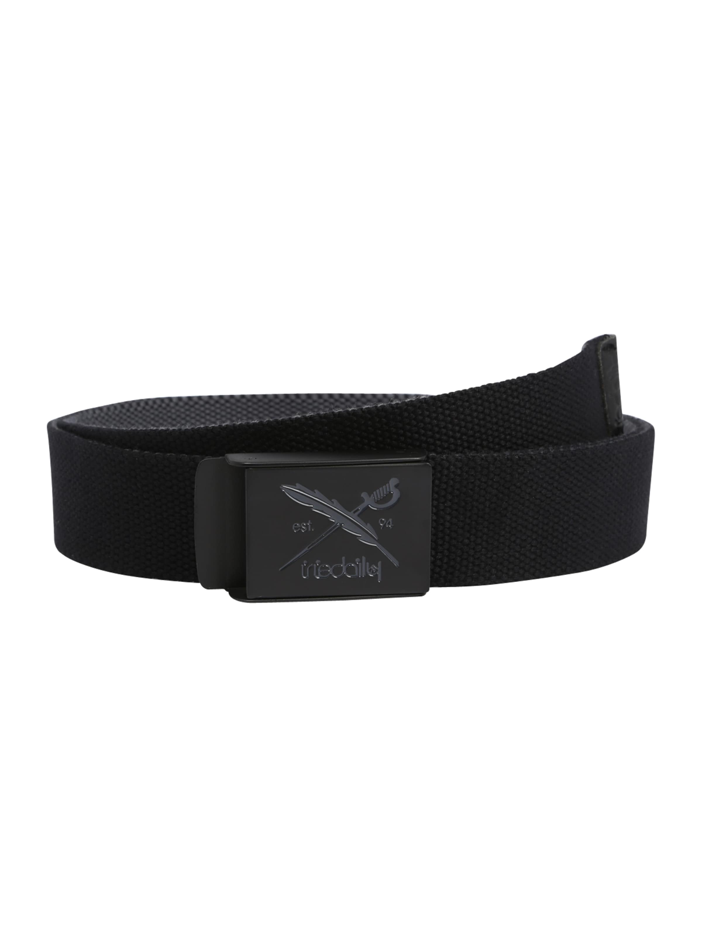 Männer Sportarten Iriedaily Gürtel in Schwarz - GF17403 Männer Sportarten Iriedaily Gürtel in Schwarz - GF17403
