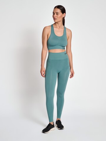 Hummel Bustier Sport-BH 'TIF SEAMLESS' in Blau