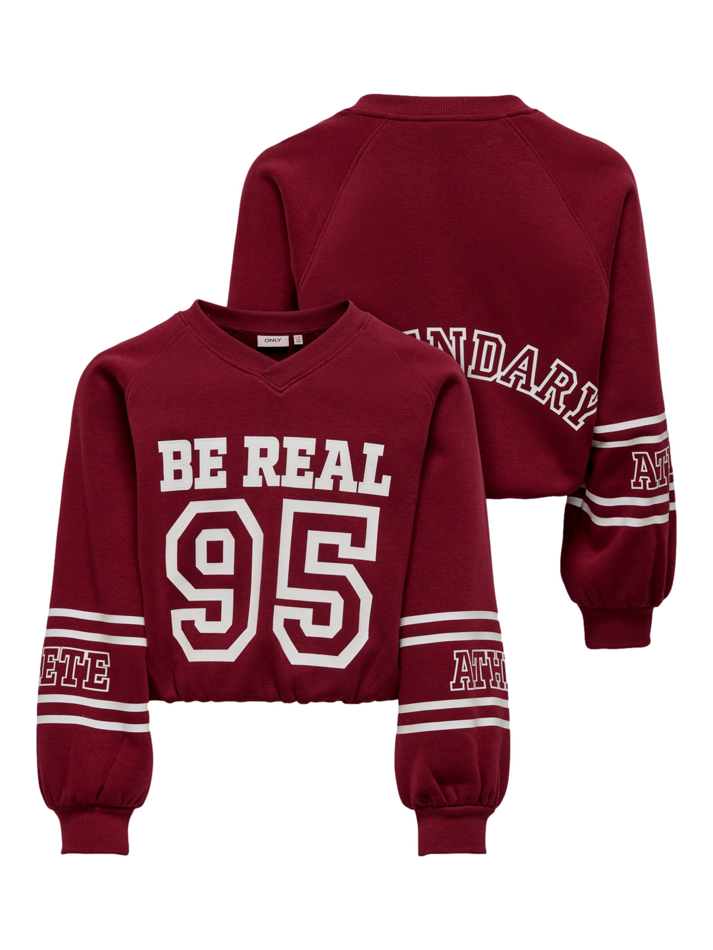 Pullover 'Coletta' di ONLY GIRLS in rosso