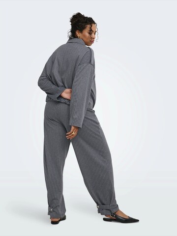 ONLY Carmakoma Loose fit Trousers 'CARMEL' in Grey