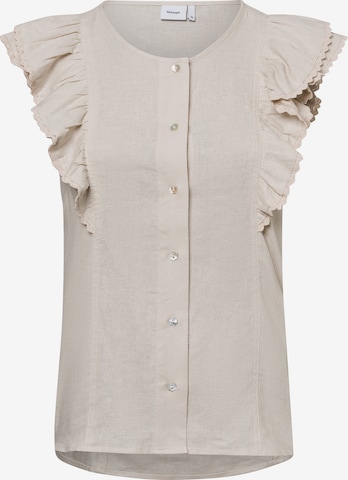 NÜMPH Blouse 'Yngva' in Beige ABOUT YOU - Main Image
