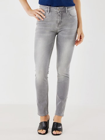 Skinny Jeans 'JENNA' de la MEXX pe gri: față