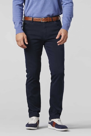 Meyer Hosen Chino Pants in Blue: front