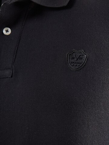 19V69 ITALIA Poloshirt 'Emilio' in Schwarz