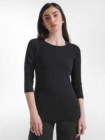 Maglietta 'FLAMME' di DEHA in nero