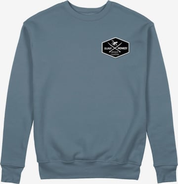 Surf Monkey Sweatshirt in Blau: Vorderseite