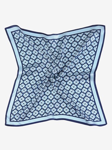 MayTree Tuch 'Klee'‌‌‌‌‌‌‌‌‌ in Blau: Vorderseite