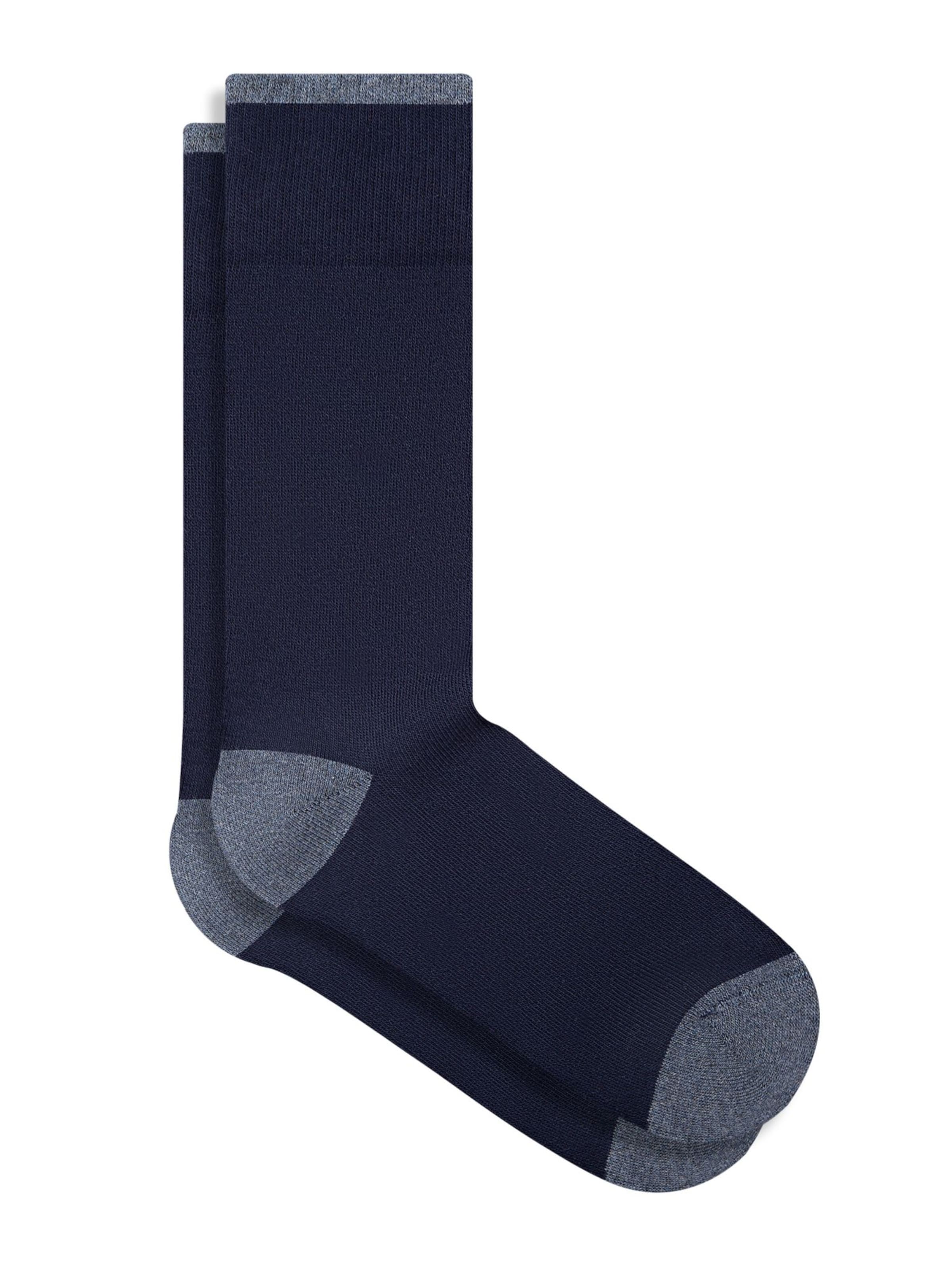Albero Natur Socks 'Kuschelige Frotteesocken aus Bio-Baumwolle' in Blue: front
