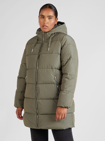 Manteau d’hiver 'Dolly' ONLY Carmakoma en vert : devant