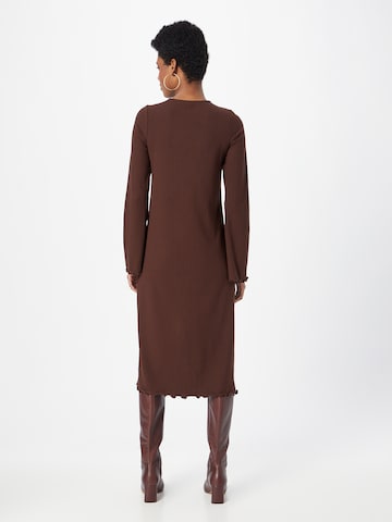 Monki Obleka | rjava barva