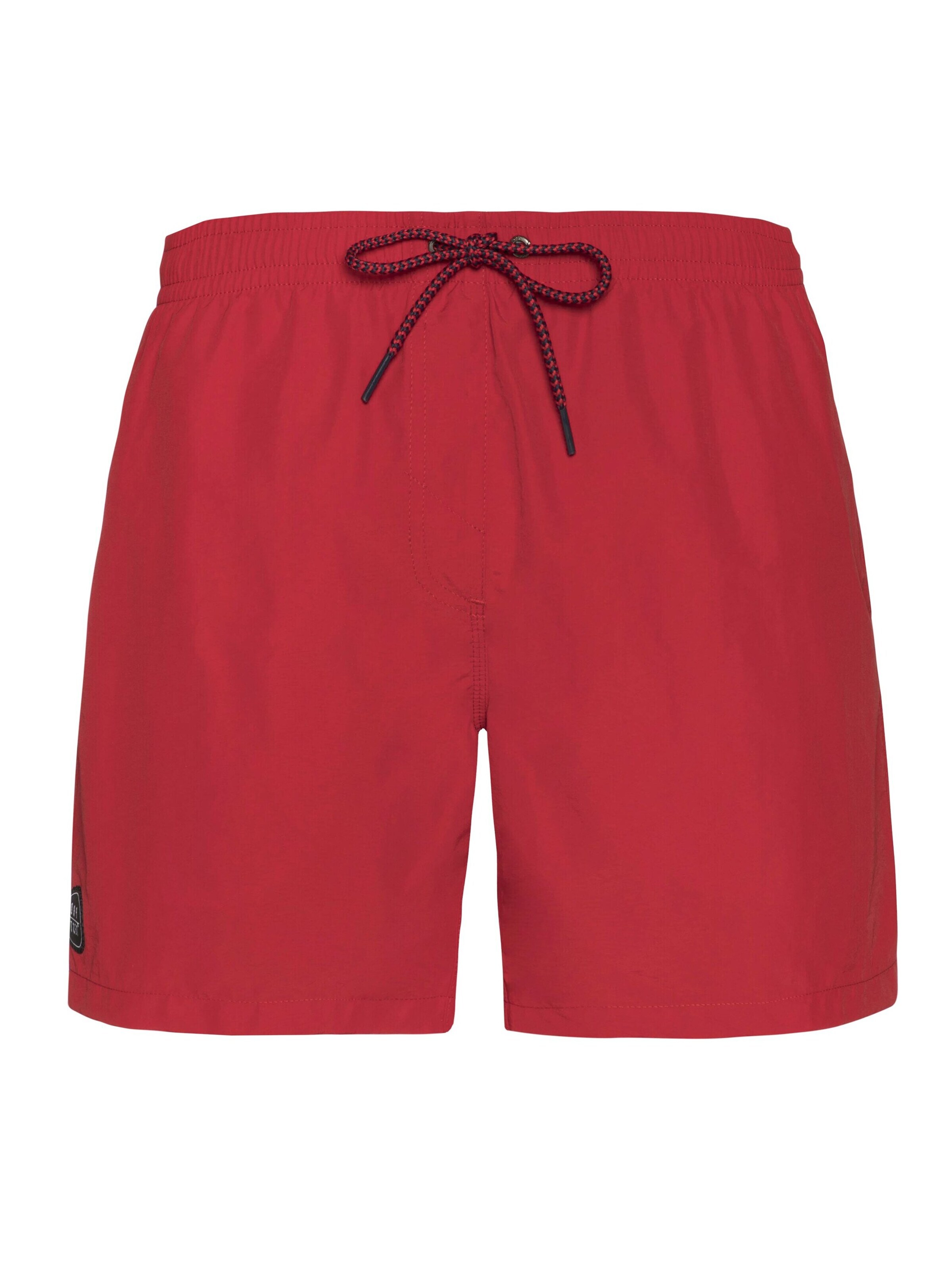 Shorts de bain 'Faster' PROTEST en rouge : devant