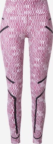 Skinny Pantaloni sportivi 'Truepurpose Printed' di ADIDAS BY STELLA MCCARTNEY in rosa: frontale