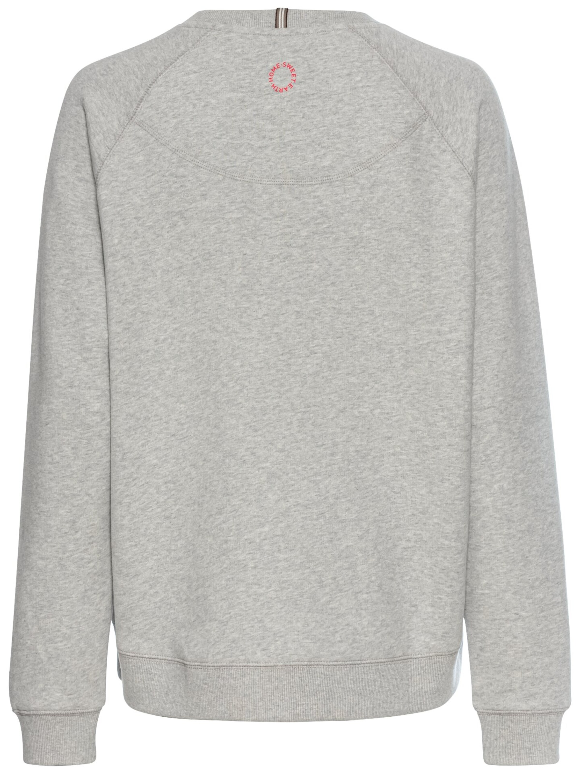 CAMEL ACTIVE Sweatshirt mit Print in Grau