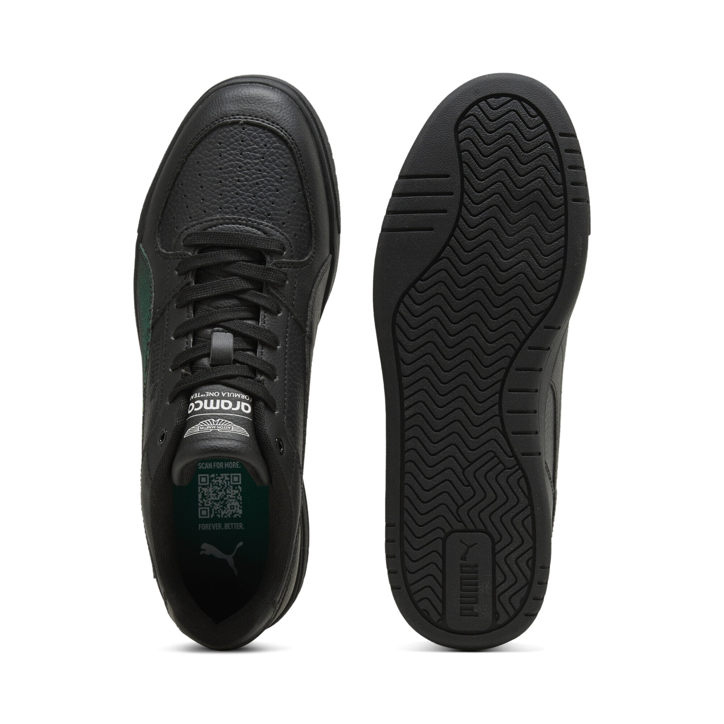 PUMA Sneaker 'Puma x Aston Martin Aramco F1® Team Caven III' in Schwarz