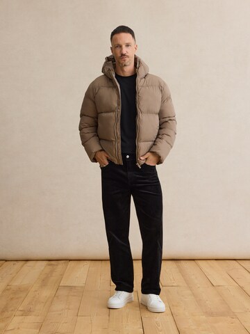 DAN FOX APPAREL Winter Jacket 'John' in Beige