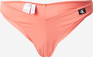 Calvin Klein Swimwear Bikinihousut 'DELTA' värissä oranssi: etupuoli