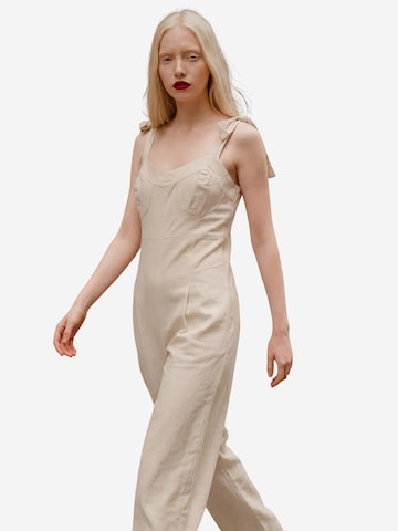 My fashion Jumpsuit in Beige
