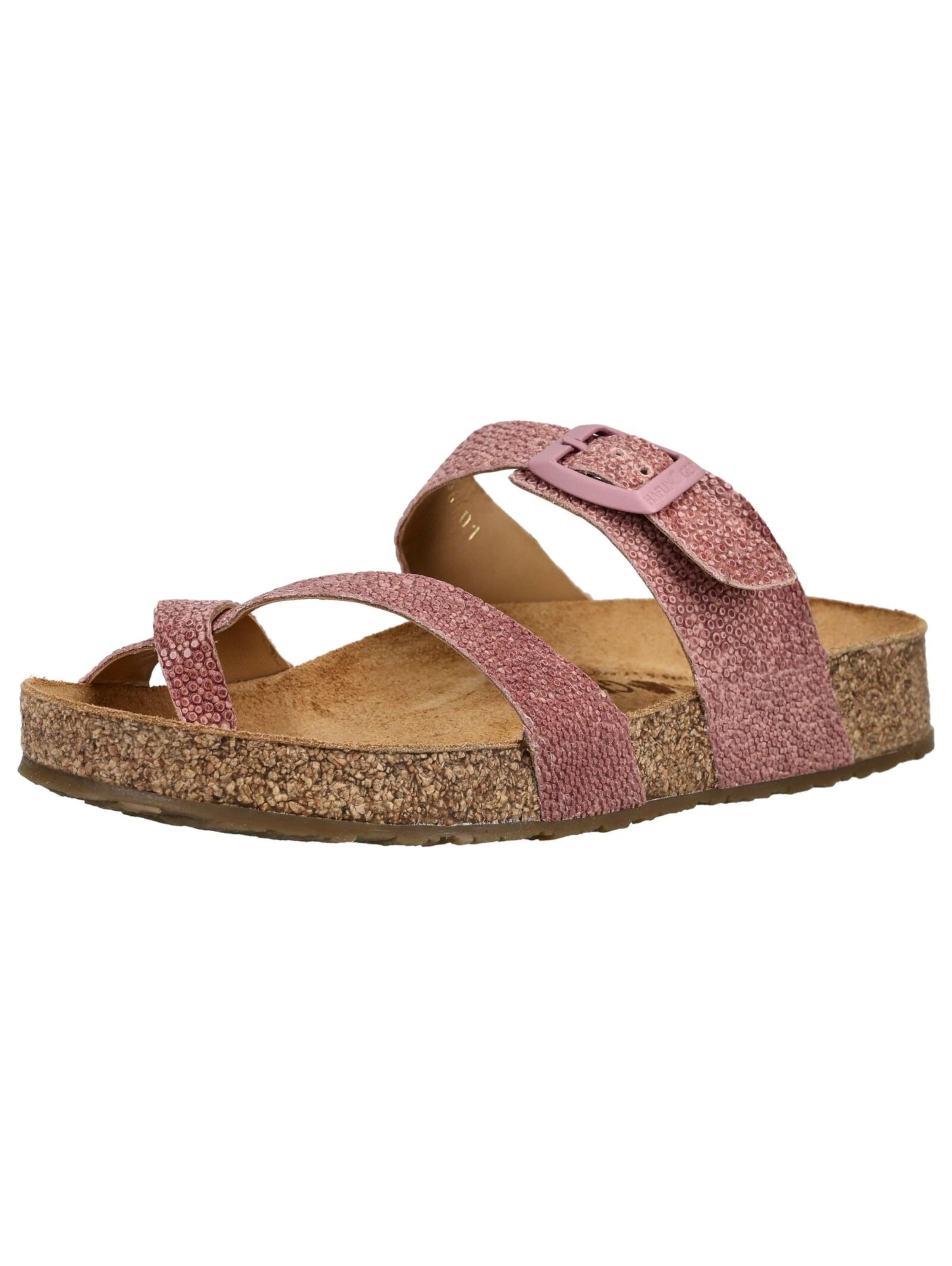 HAFLINGER T-bar sandals in Pink: front