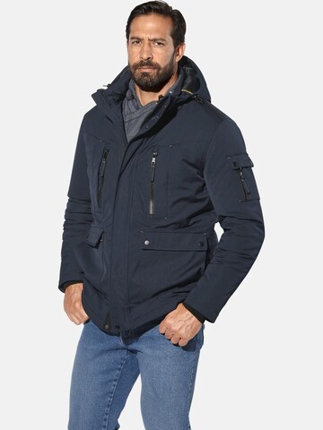 Jan Vanderstorm Functionele jas 'Finnlund' in Blauw