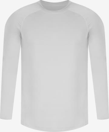 Smilodox Functioneel shirt 'Kayden' in Grijs: voorkant