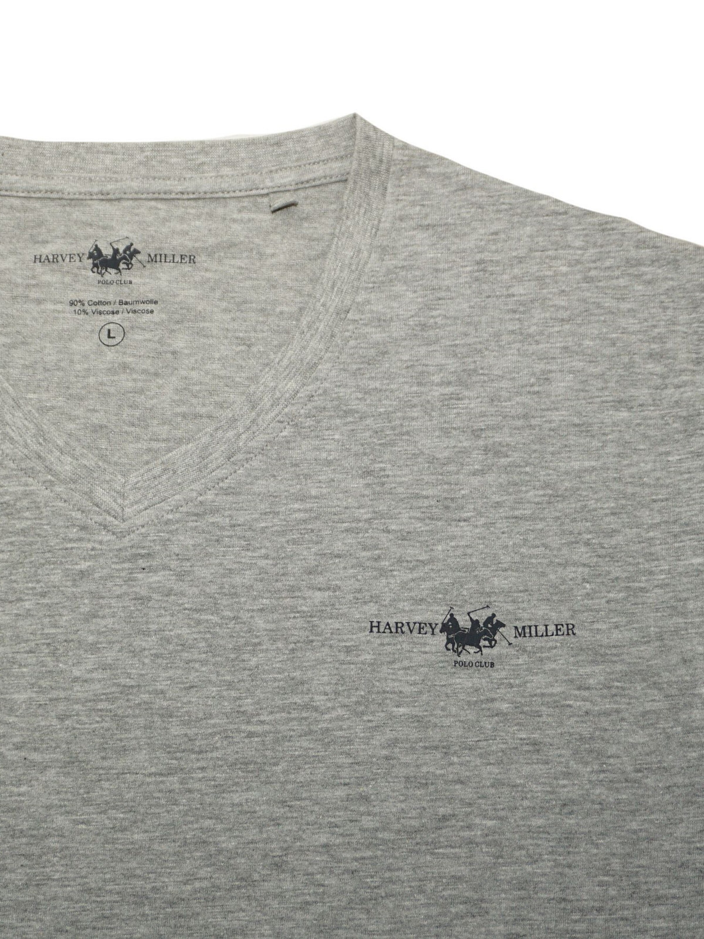 T-Shirt HARVEY MILLER en gris