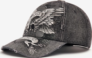 Ed Hardy Lippalakki 'Brave Hearts' värissä musta: etupuoli