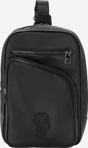 Karl Lagerfeld Torba na ramię w kolorze czarny: przód