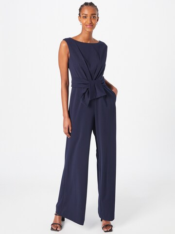 Vera Mont Jumpsuit in Blauw: voorkant