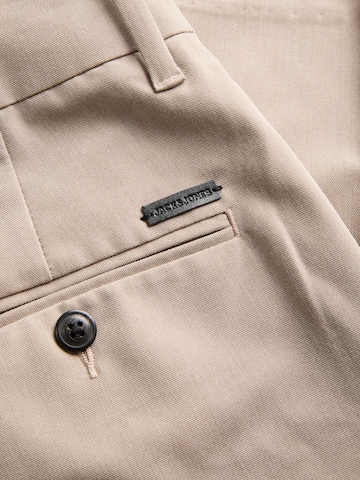JACK & JONES Loosefit Bandplooibroek in Grijs