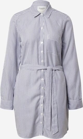 Abercrombie & Fitch Рокля тип риза в синьо / бяло, Преглед на продукта