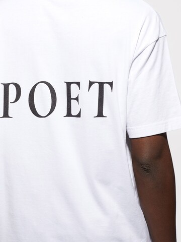 Young Poets T-Shirt 'Nik' in Weiß